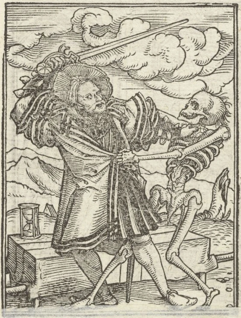 Hans Holbein’s Dance of Death - The Nobleman